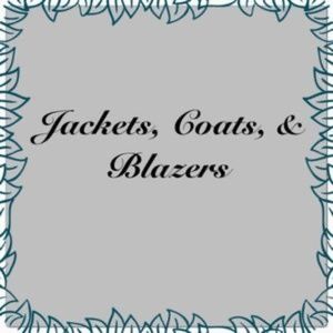 Jackets, Coats & Blazers